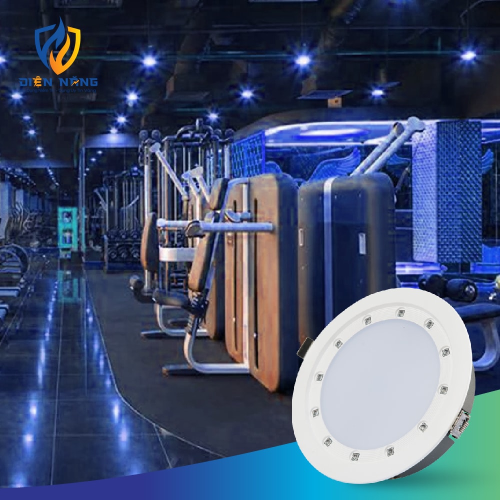 Đèn LED âm trần Downlight diệt khuẩn AT21.UV 135/14W - anh 5