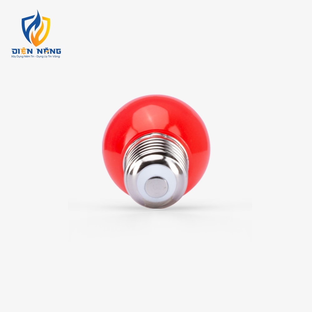 Bóng đèn LED bulb trang trí tròn A45 đỏ - anh 4