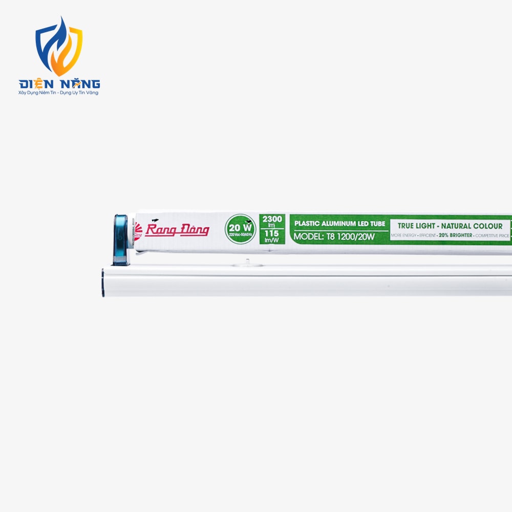 Bộ đèn LED tuýp nhôm nhựa M11 20W - anh 2