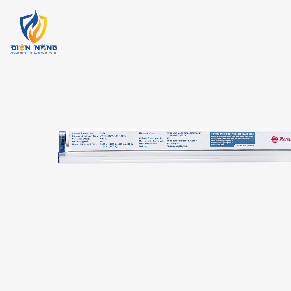 Bộ đèn LED tuýp thủy tinh M21.1 20W - anh 2