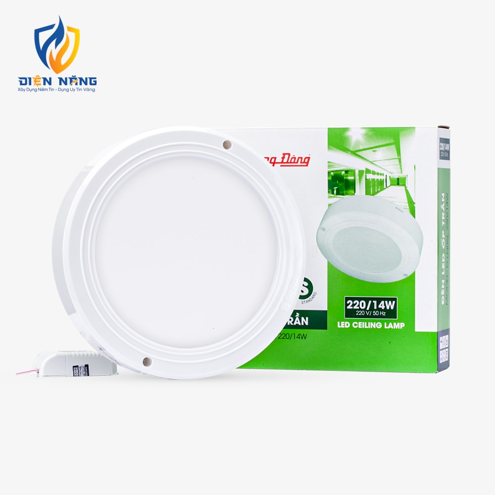 Đèn LED ốp trần tròn LN05 220/14W - anh 2