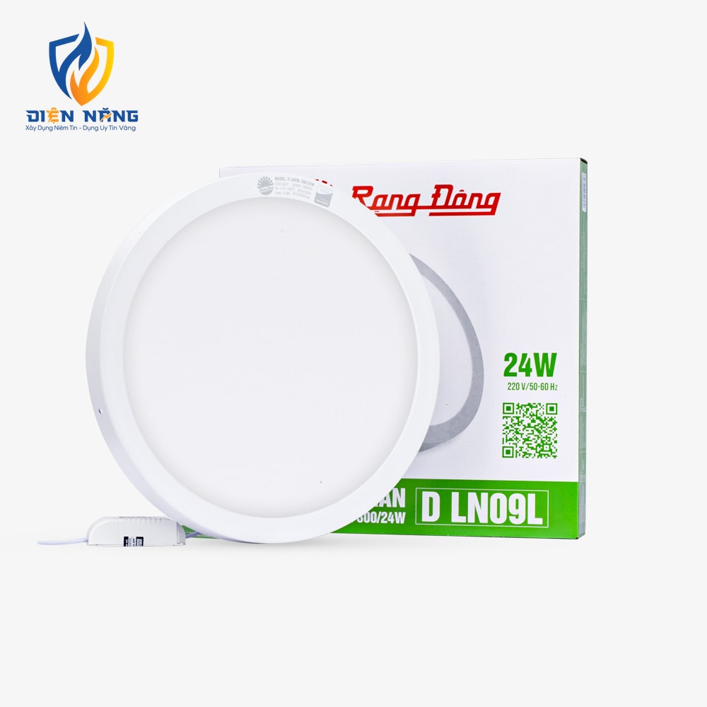 Đèn LED ốp trần tròn LN09 đế nhôm 300/24W - anh 2