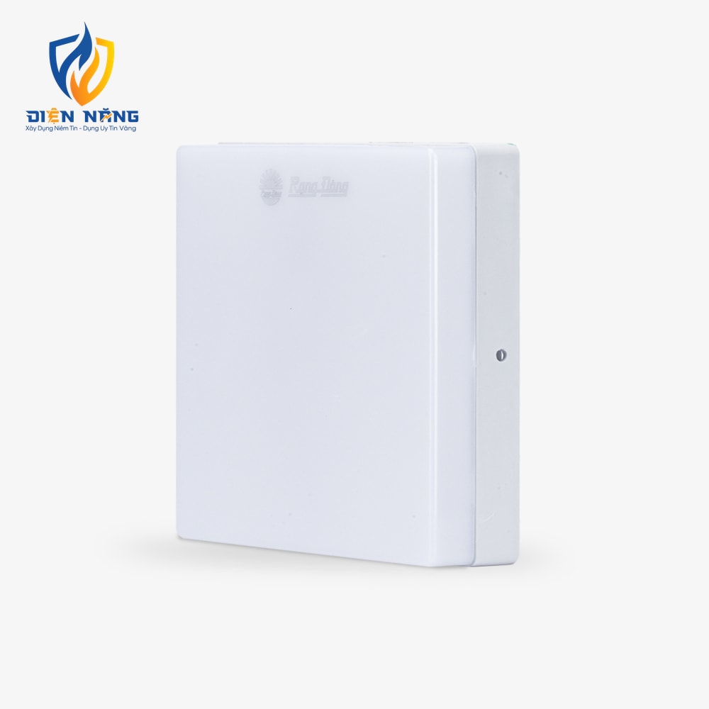 Đèn LED ốp trần vuông LN12N đế nhựa 170x170/12W - anh 3