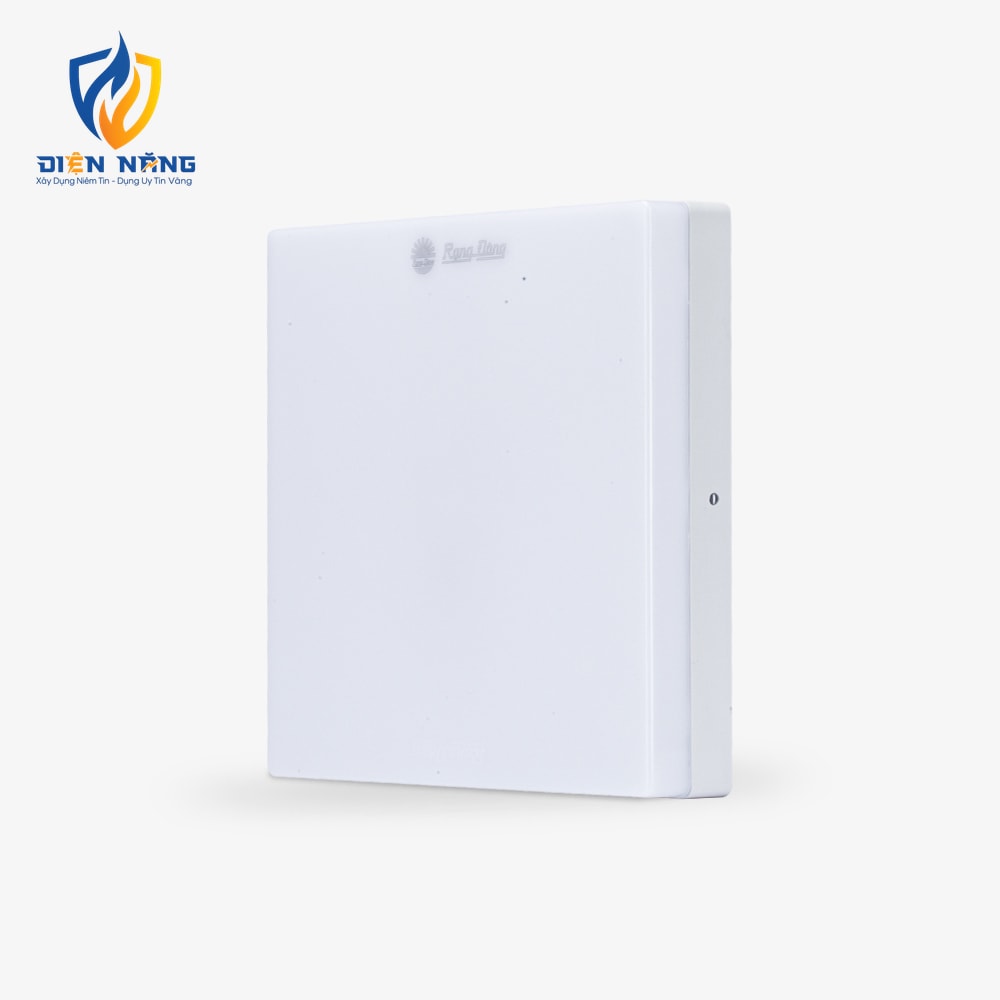 Đèn LED ốp trần vuông hành lang LN12 cảm biến radar đế nhôm 220x220/18W - anh 2