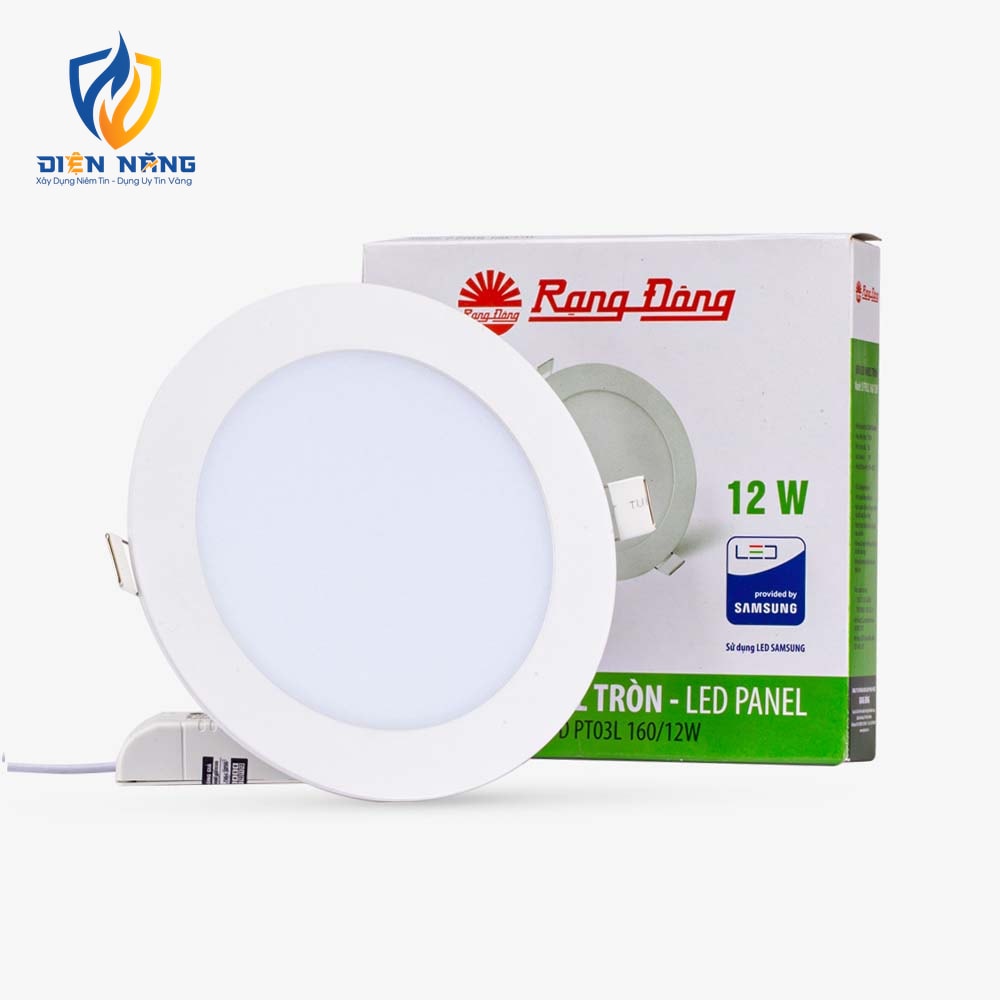 Đèn LED Panel tròn PT03 160/12W - anh 2