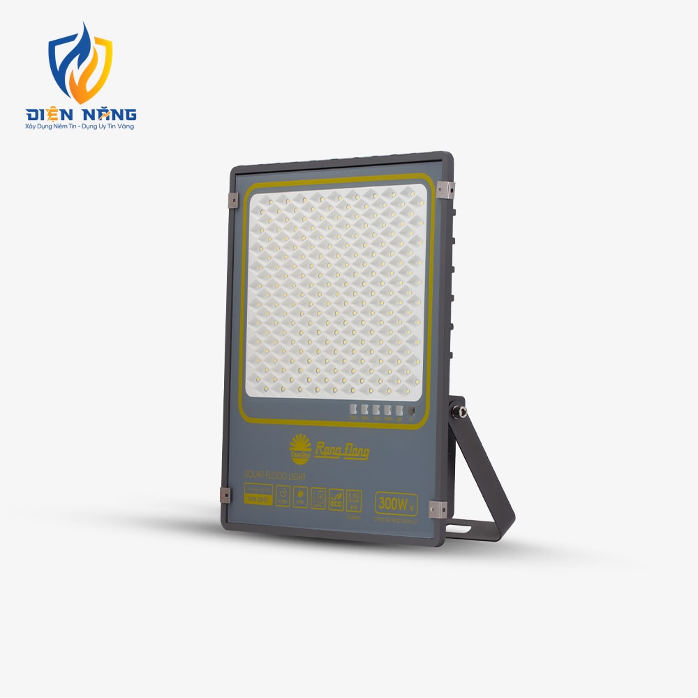 Đèn LED chiếu pha năng lượng mặt trời cảm biến CP03 300W - anh 4
