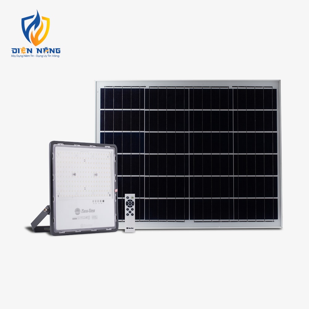 Đèn LED chiếu pha năng lượng mặt trời cảm biến CP03 400W