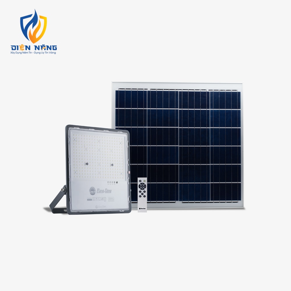 Đèn LED chiếu pha năng lượng mặt trời cảm biến CP03 500W
