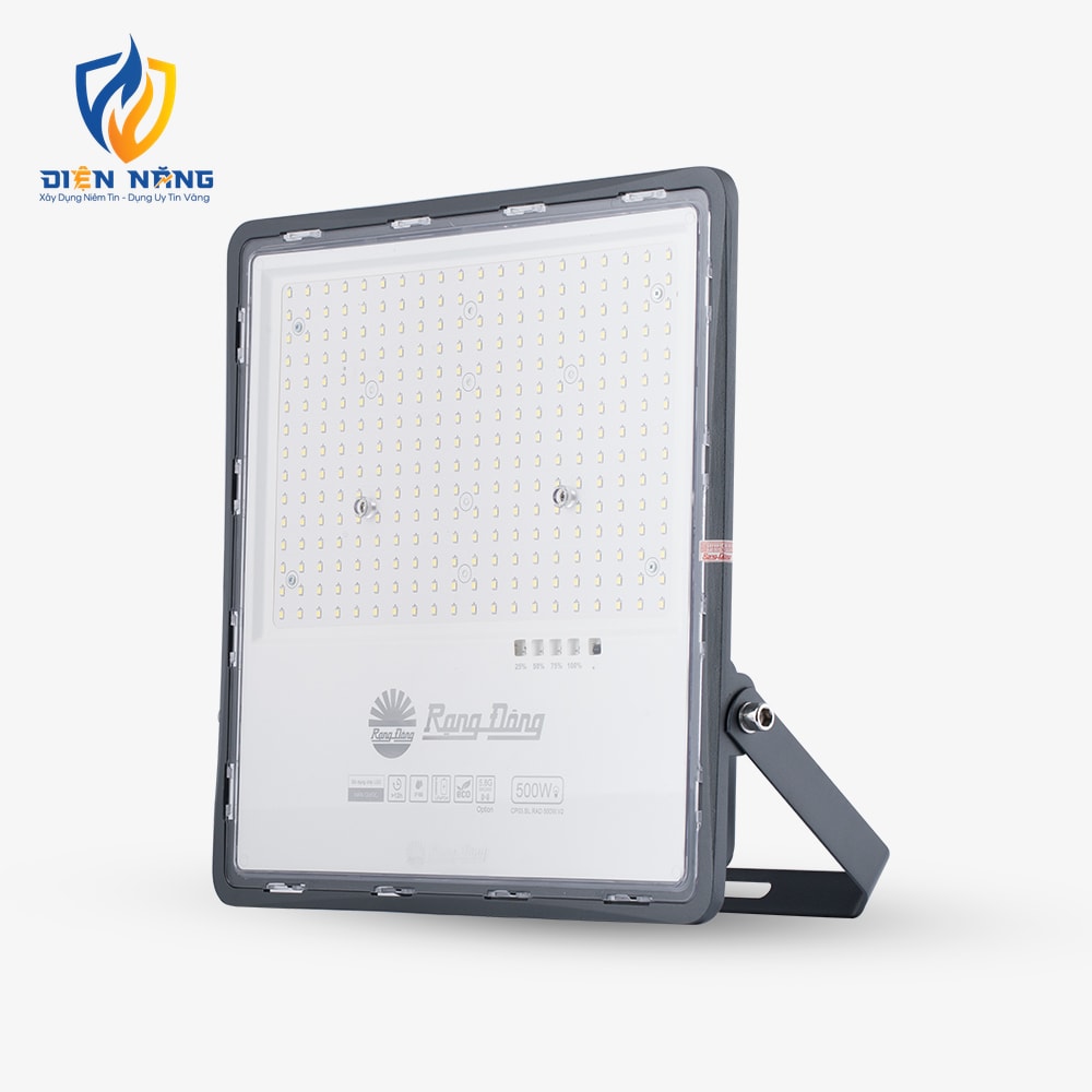 Đèn LED chiếu pha năng lượng mặt trời cảm biến CP03 500W - anh 4