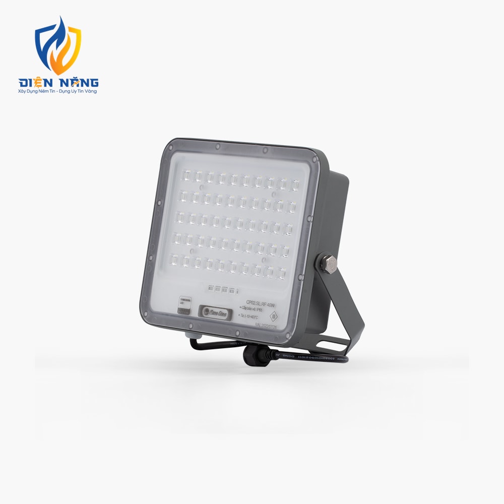 Đèn LED chiếu pha năng lượng mặt trời CP02 40W - anh 5