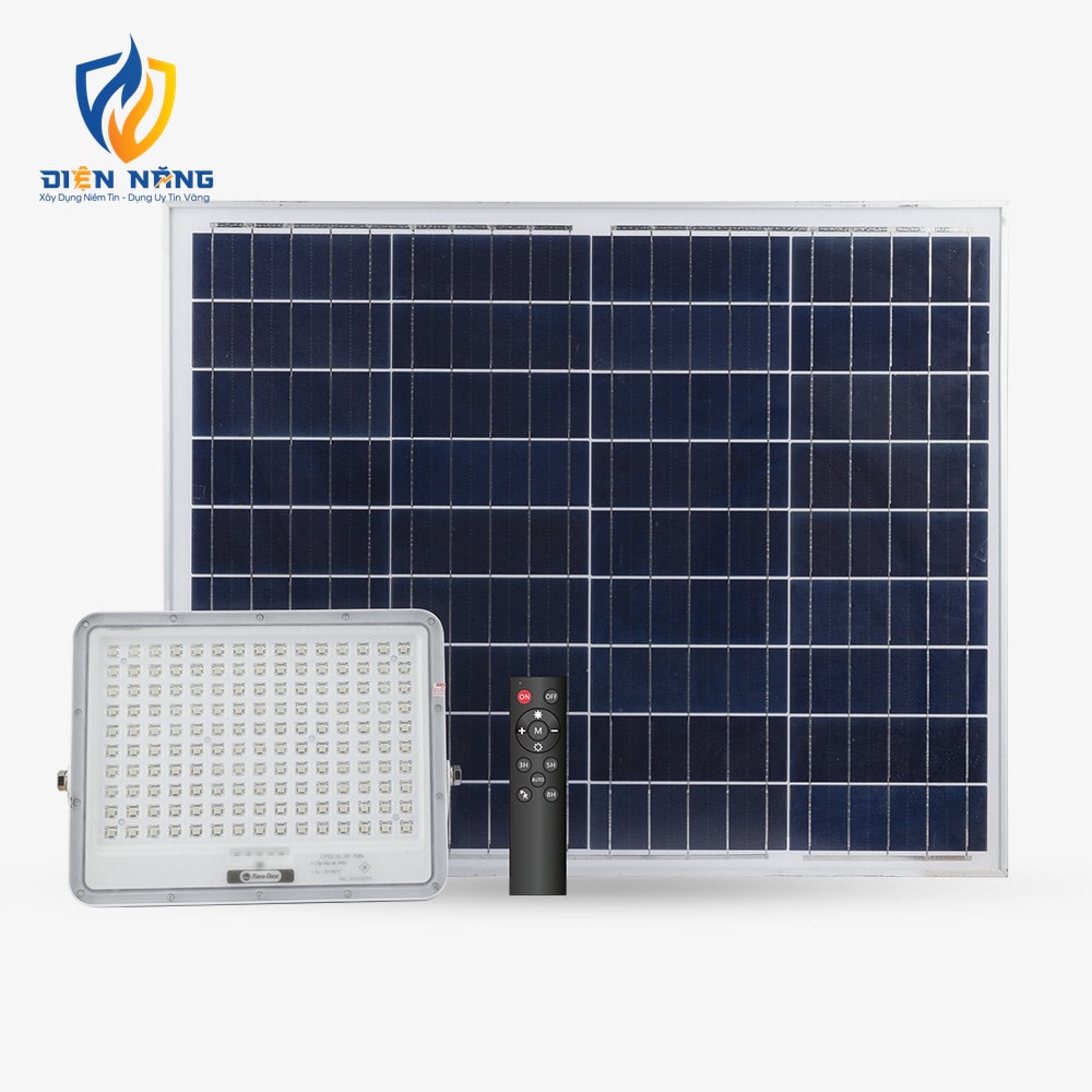 Đèn LED chiếu pha năng lượng mặt trời CP02 70W