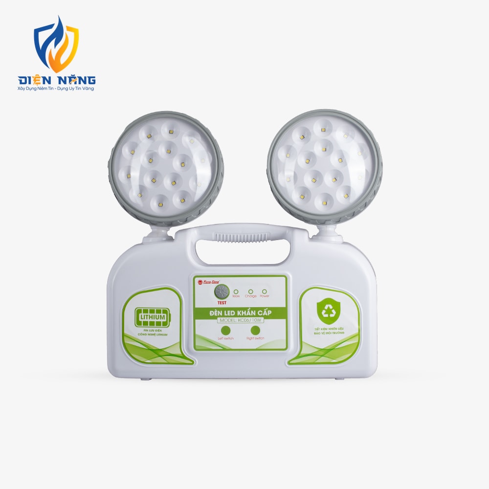 Đèn LED khẩn cấp KC06 10W
