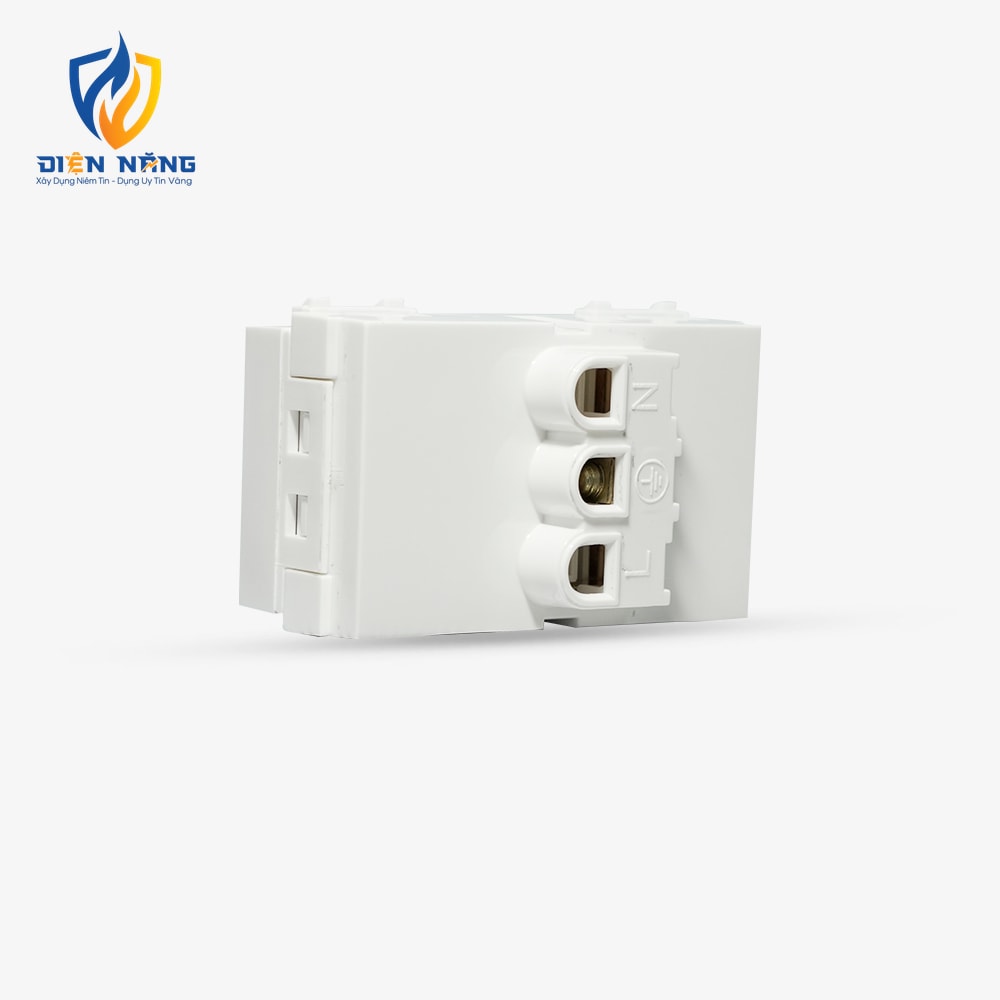Hạt ổ cắm điện âm tường HOC03 2C/16A - anh 5