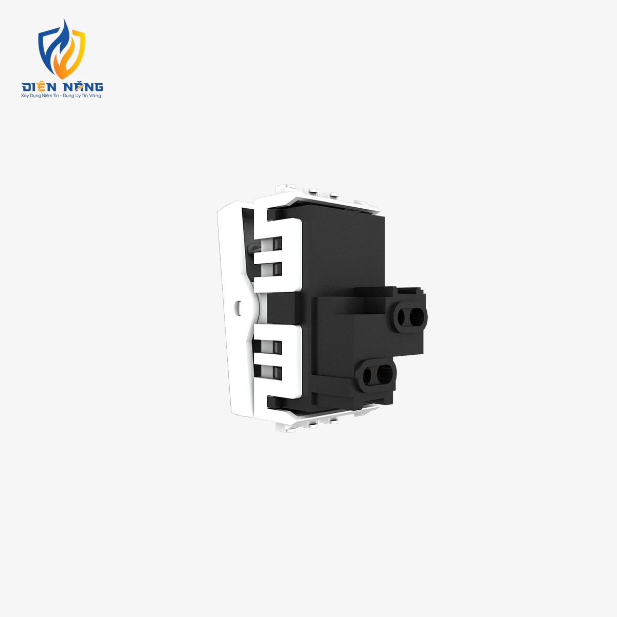 Hạt công tắc điện âm tường một chiều HCT01 10A - anh 5