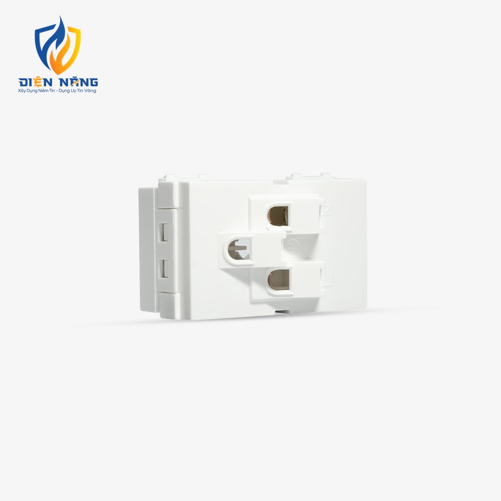 Hạt ổ cắm điện âm tường HOC05 2C/16A - anh 3