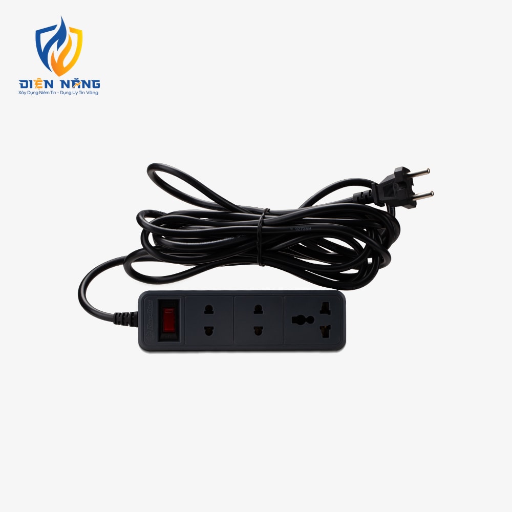Ổ cắm điện kéo dài OC05 V2 2m 3 ổ cắm 10A - anh 2