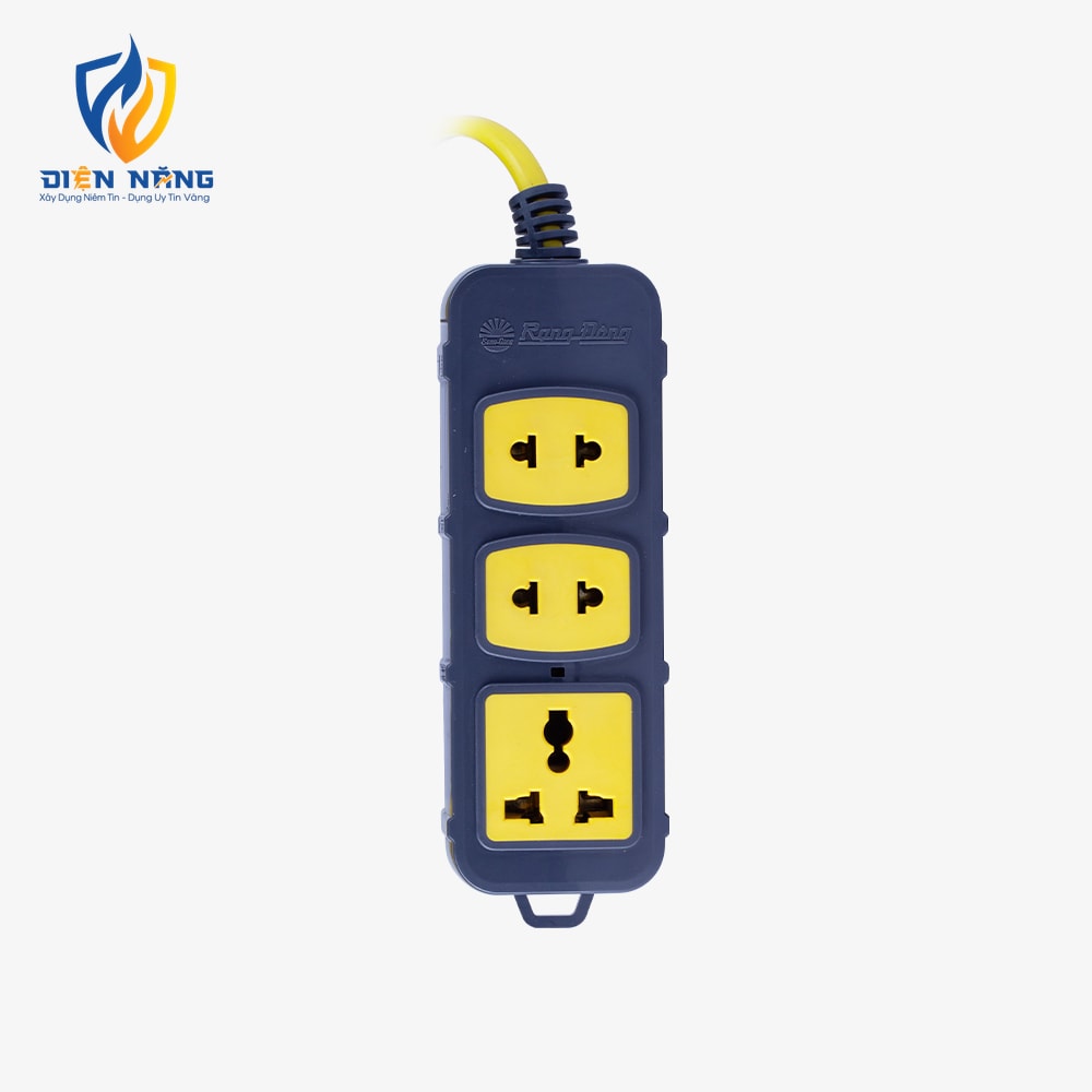 Ổ cắm điện kéo dài công suất cao OC10 3 ổ cắm 6000W