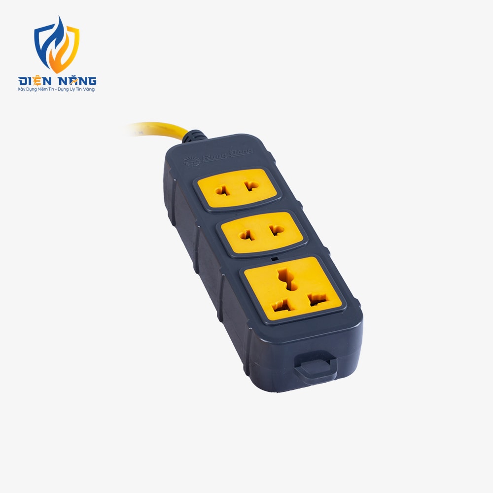 Ổ cắm điện kéo dài công suất cao OC10 3 ổ cắm 6000W - anh 2