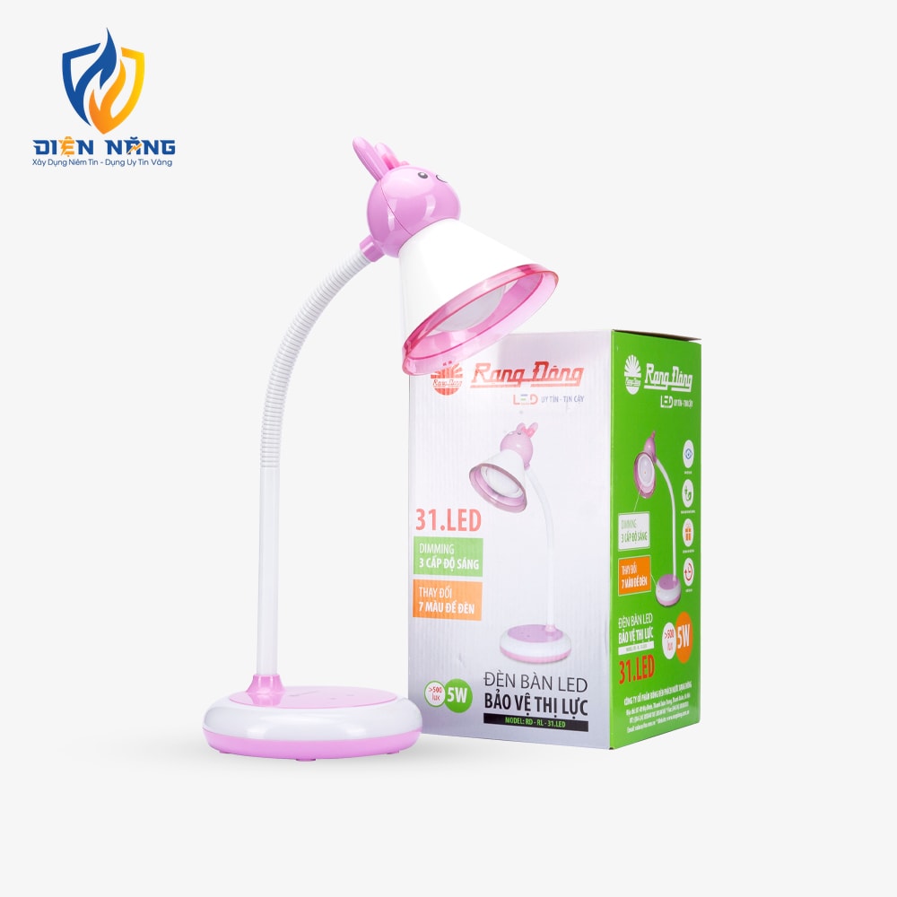 Đèn bàn cảm ứng bảo vệ thị lực RL31 5W đổi màu - anh 3