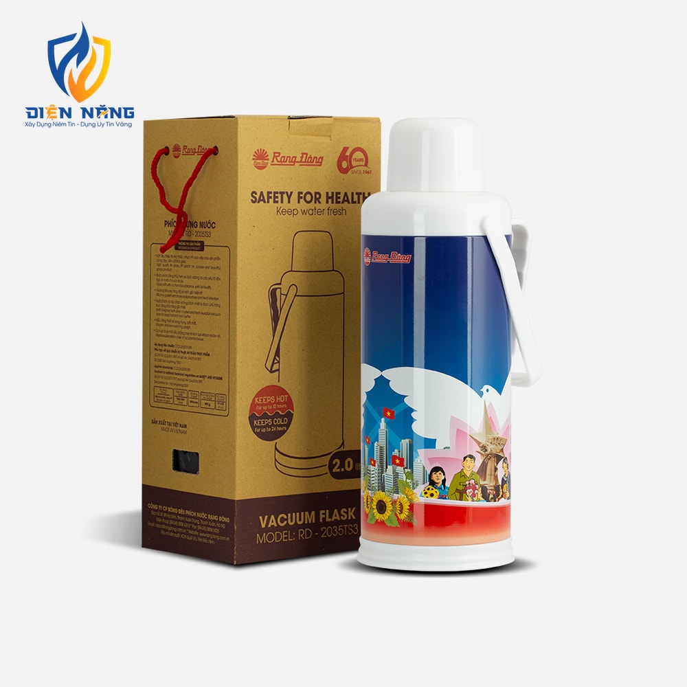 Phích đựng nước nút đậy 2035 TS3 2 lít - anh 2