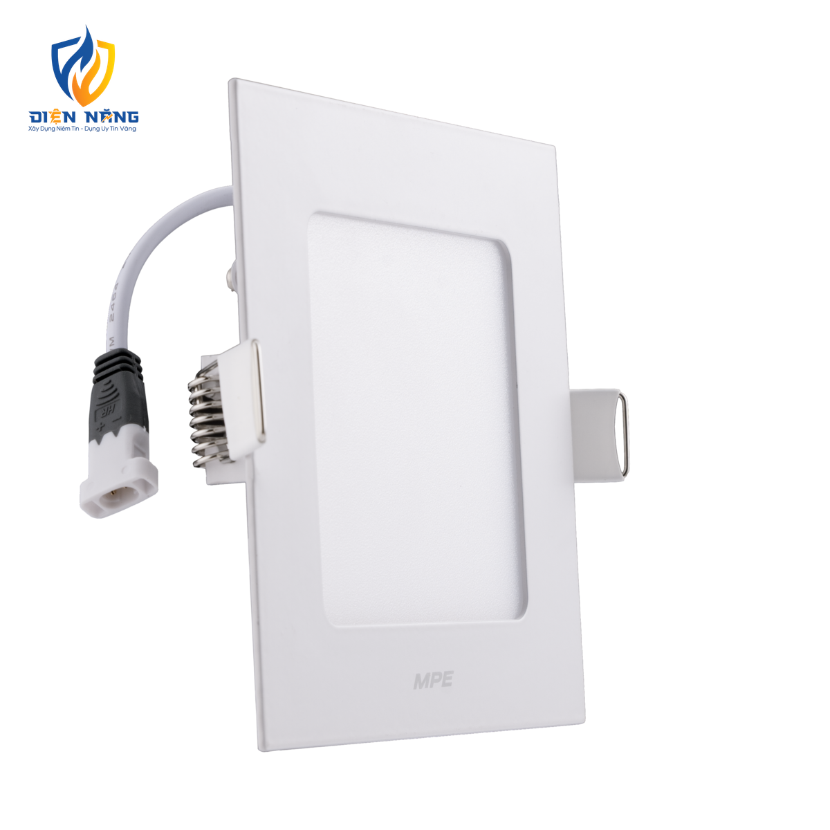 LED Panel âm trần nhôm, mặt vuông, điều chỉnh độ sáng 6W ánh sáng trắng SPL-6T/DIM - anh 2