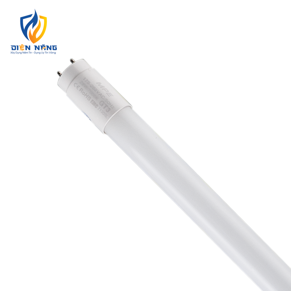 LED tube thuỷ tinh 1.2m 28W ánh sáng trắng GT3-120T