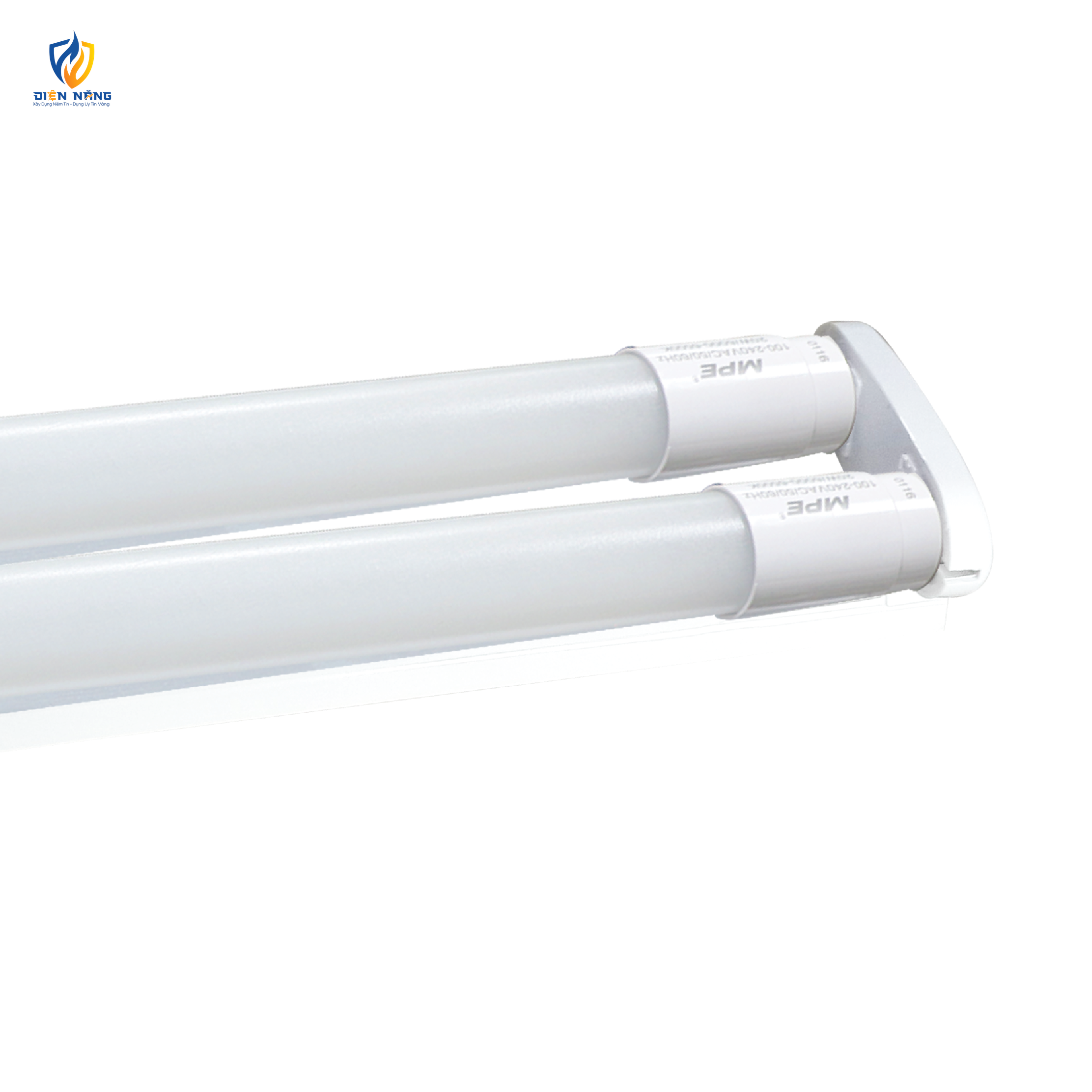 Bộ máng LED Tube thuỷ tinh 2x9W 0.6m ánh sáng trắng MGT-210T - anh 5