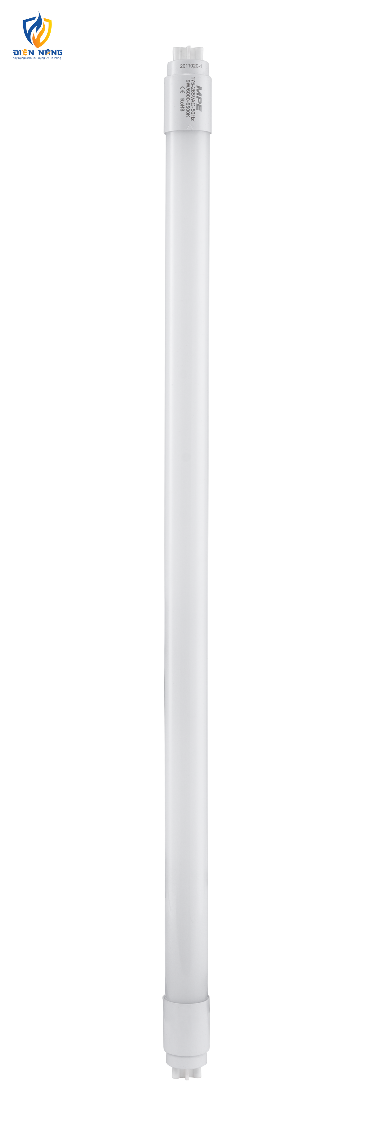 LED tube nhựa nano 0.6m 9W ánh sáng trắng NT8-60T - anh 2