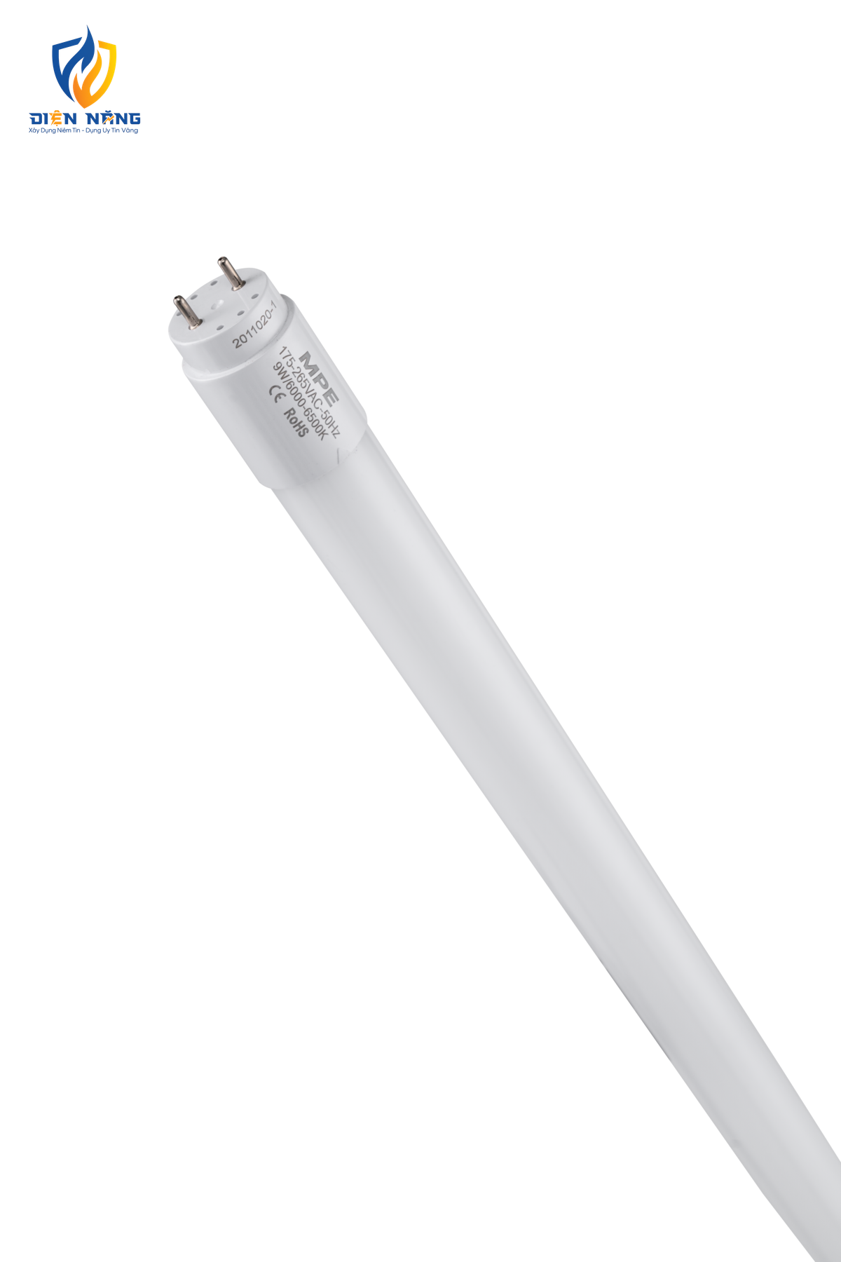 LED tube nhựa nano 0.6m 9W ánh sáng trắng NT8-60T - anh 4
