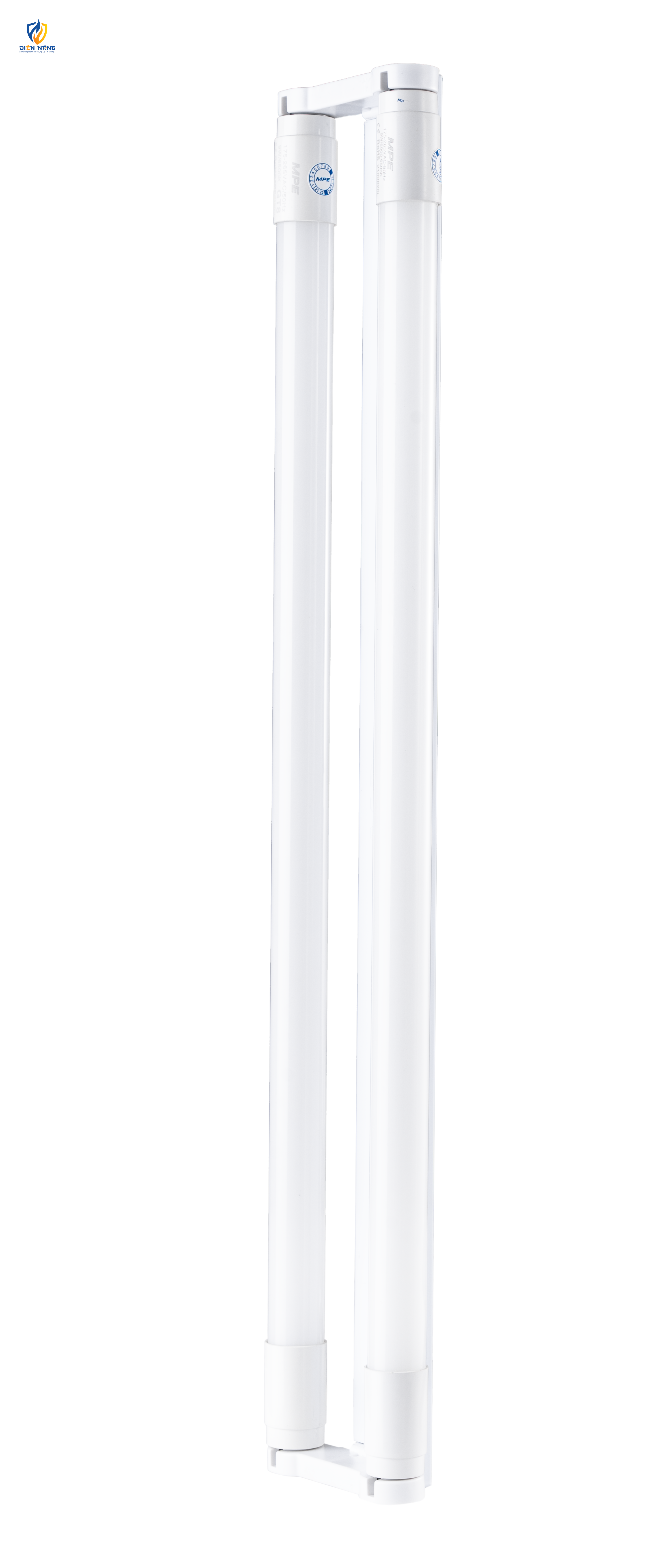 Bộ máng LED Tube thuỷ tinh 2x18W 1.2m ánh sáng vàng MGT8-220V - anh 3