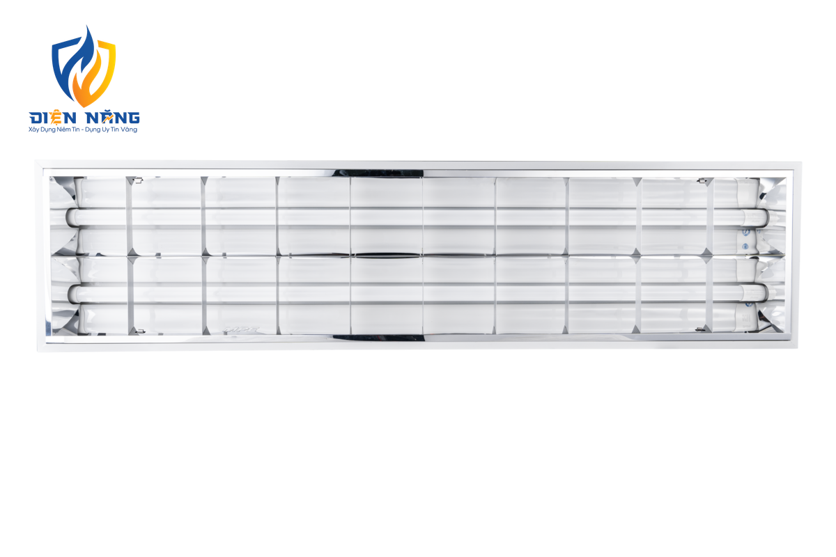 Bộ máng xương cá LED Tube thuỷ tinh 2 bóng 1.2m ánh sáng vàng MATL-220V