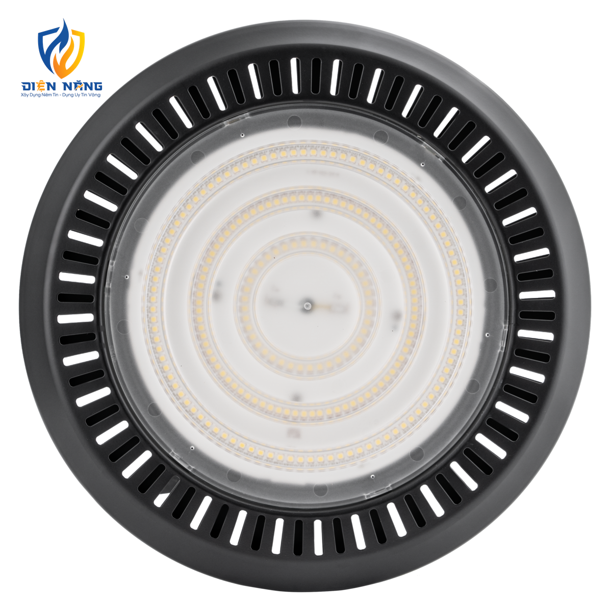 LED highbay nhà xưởng 100W sử dụng đui đèn E40, ánh sáng trắng HBV2-100T - anh 3