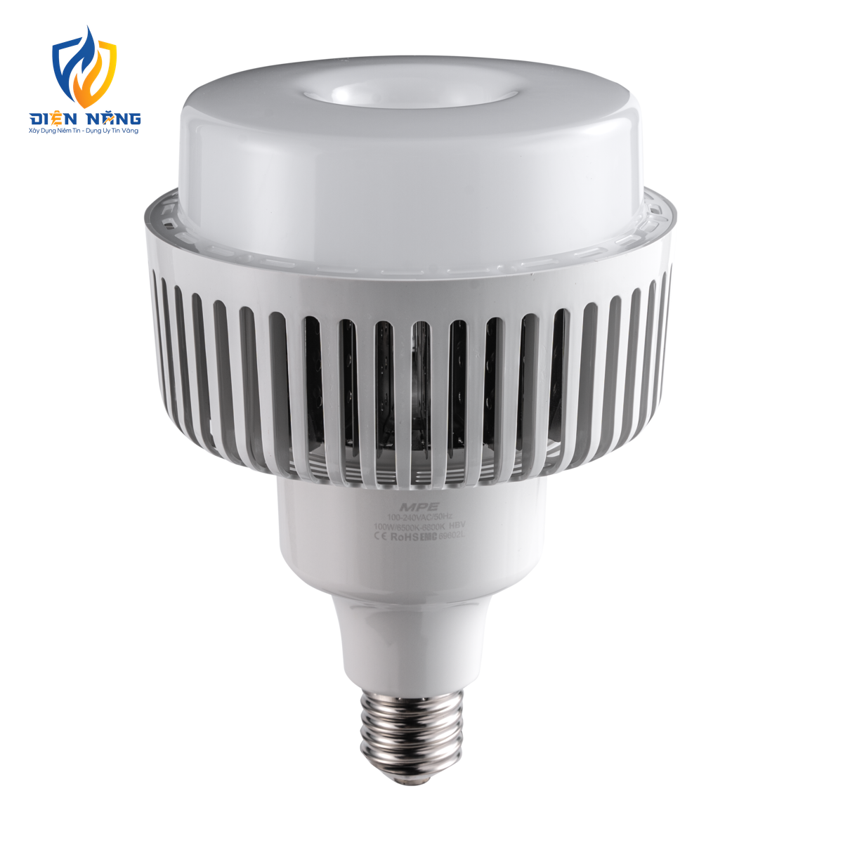 LED highbay nhà xưởng 80W không bao gồm choá, ánh sáng trắng HBV-80T