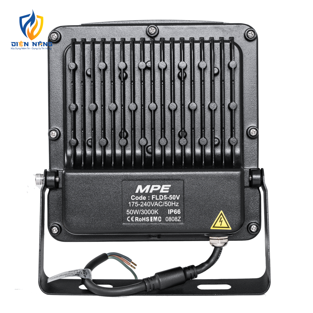 LED Pha 50W ánh sáng vàng FLD5-50V - anh 3