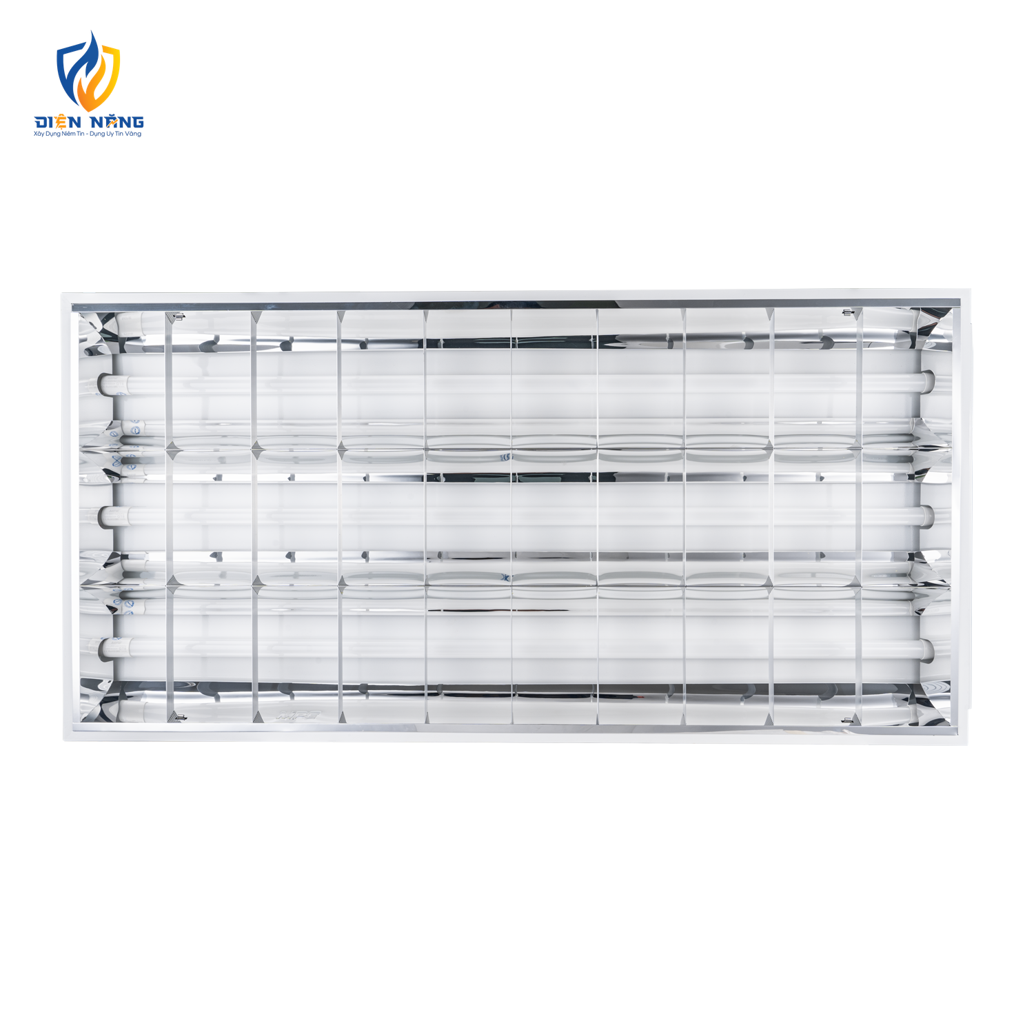 Bộ máng xương cá LED Tube thuỷ tinh 3 bóng 1.2m ánh sáng trắng MATL-320T