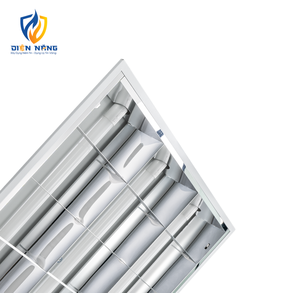 Bộ máng xương cá LED Tube thuỷ tinh 3 bóng 1.2m ánh sáng vàng MATL-320V - anh 4
