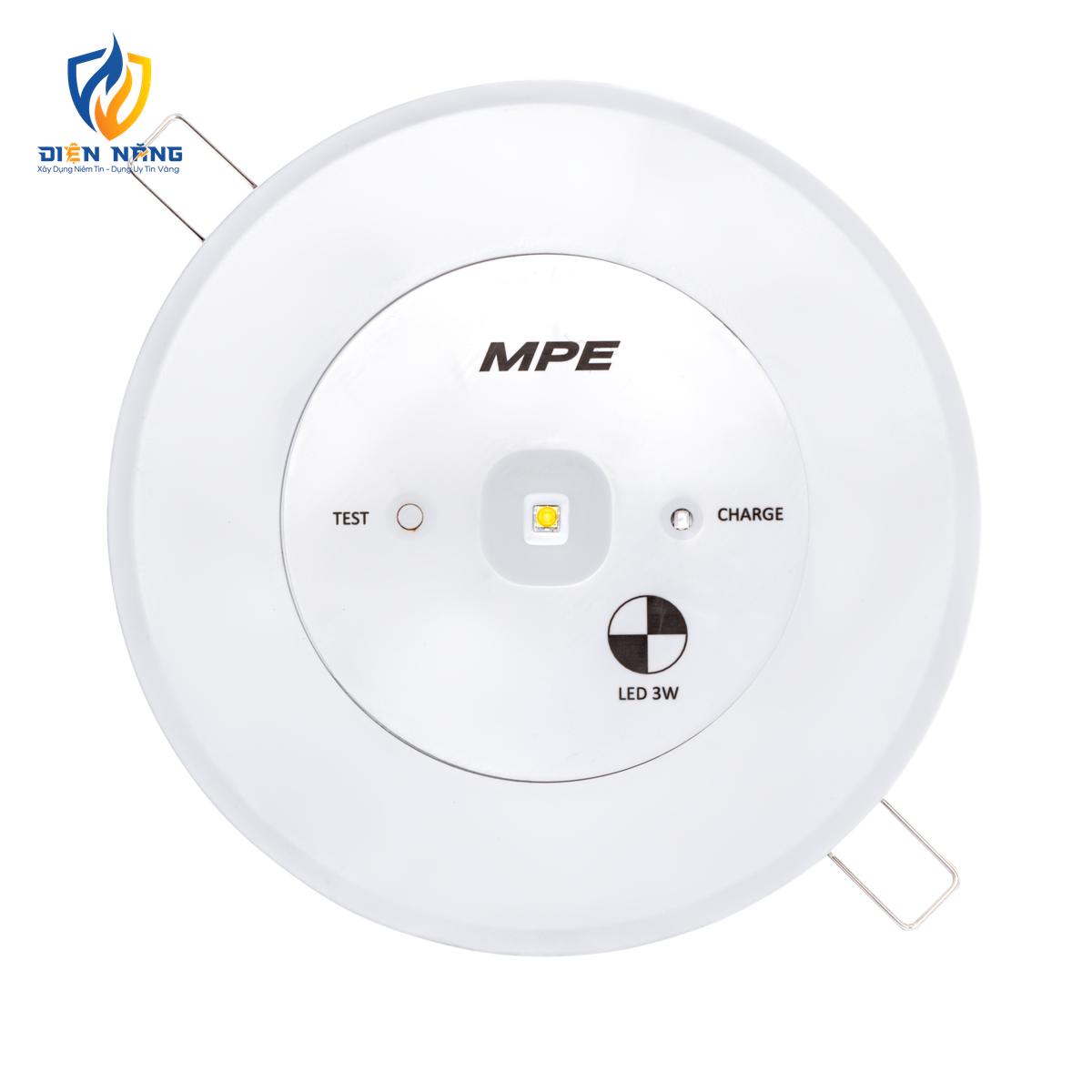 LED downlight âm trần khẩn cấp 3W mã EM-AT