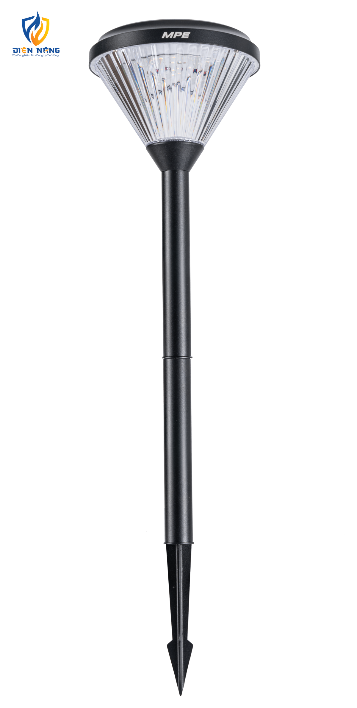Đèn sân vườn năng lượng mặt trời, cắm đất, cao 70cm 2W ánh sáng vàng SLL-70V - anh 3