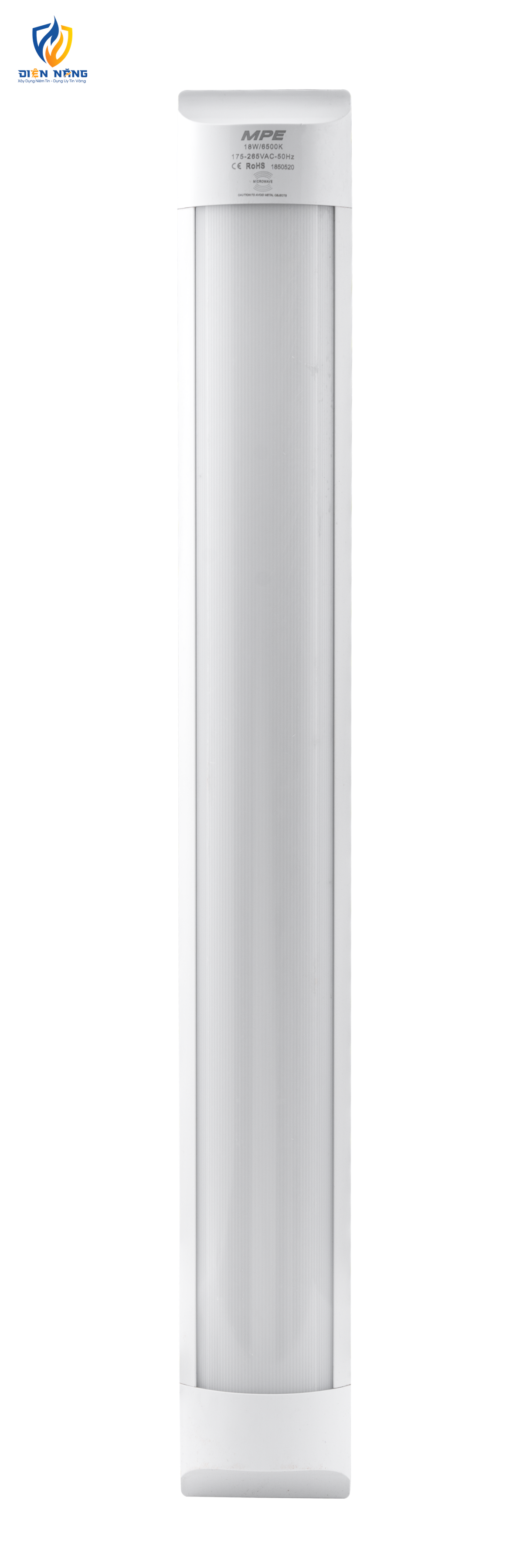 LED Bán Nguyệt thân đèn nhôm-nhựa 18W cảm biến chuyển động BN-18T/MS - anh 2