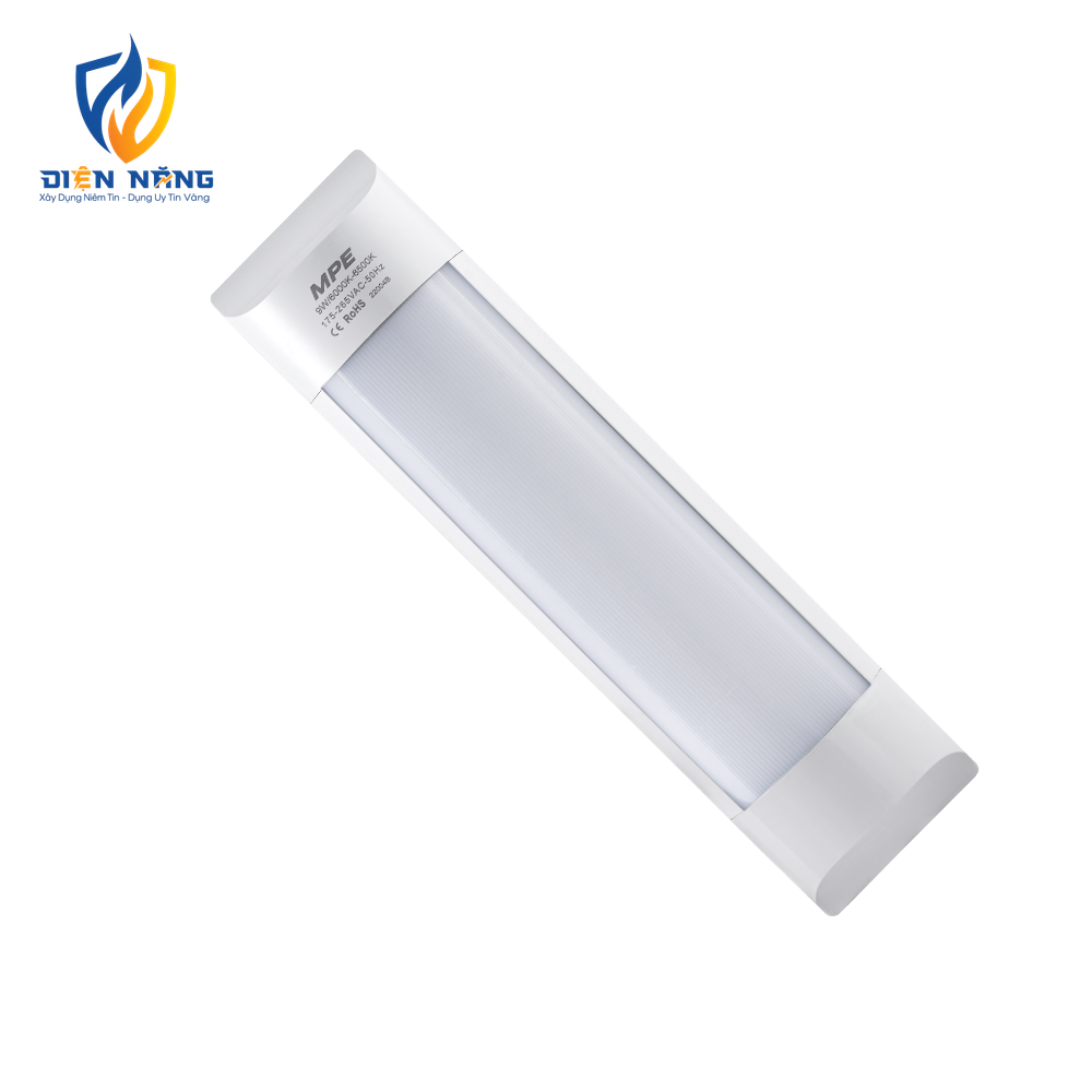 LED Bán Nguyệt thân đèn nhôm-nhựa 9W cảm biến chuyển động BN-9T/MS