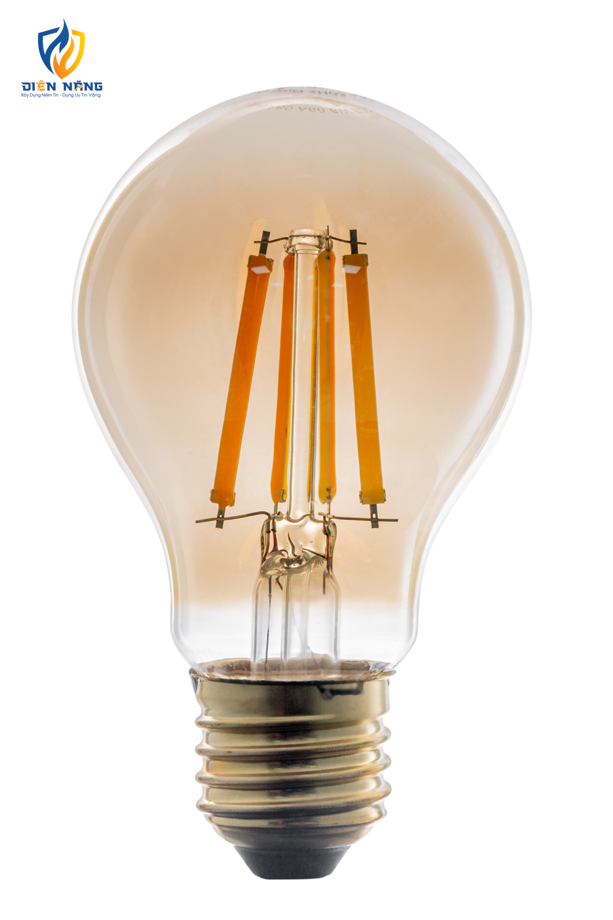 LED Bulb Filament 6W ánh sáng vàng FLM-6/A60