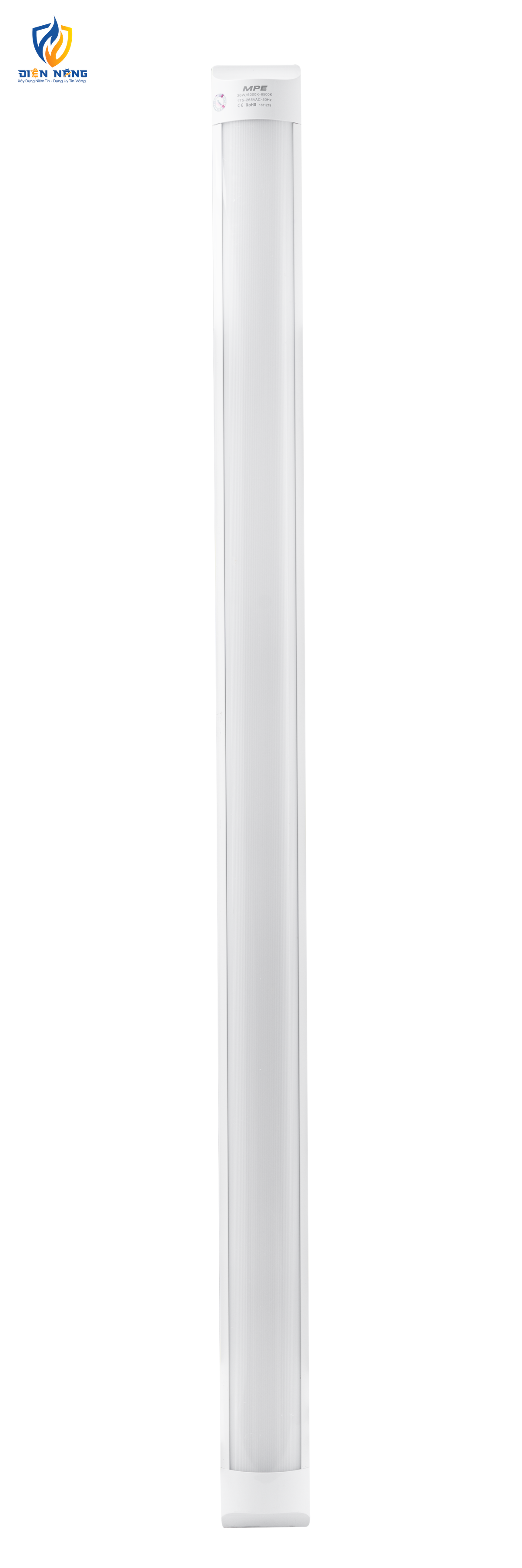 LED Bán Nguyệt thân đèn nhựa 36W ánh sáng trắng BN-36T - anh 4