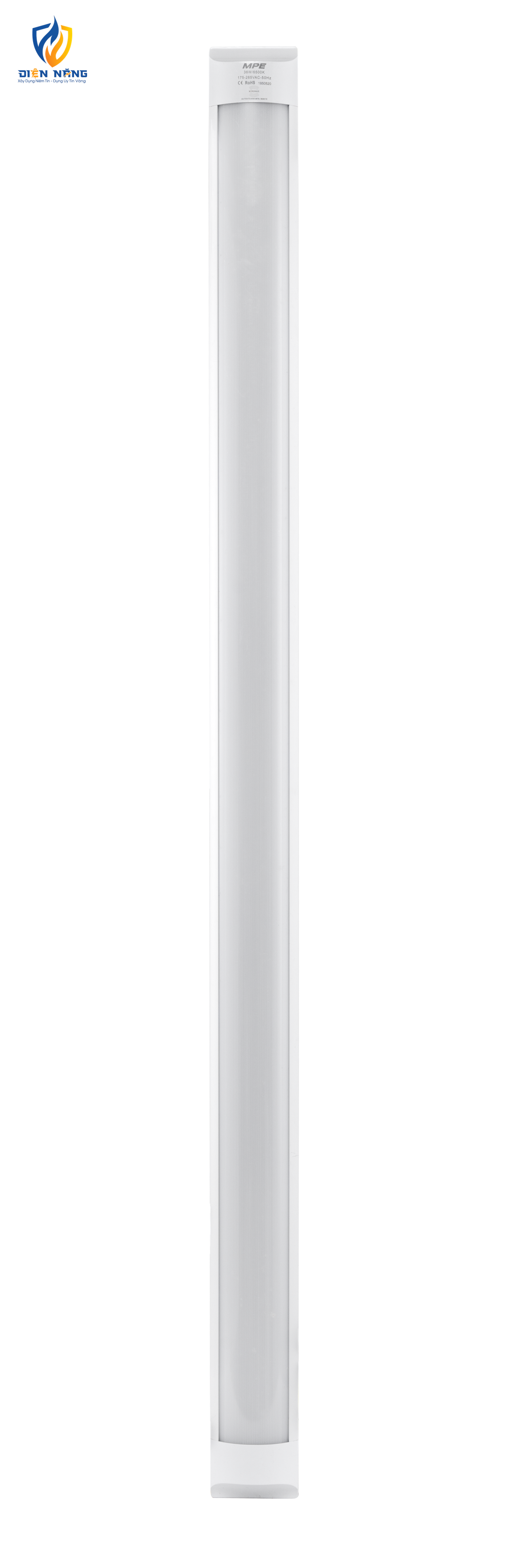 LED Bán Nguyệt thân đèn nhôm-nhựa 36W cảm biến chuyển động BN-36T/MS - anh 2