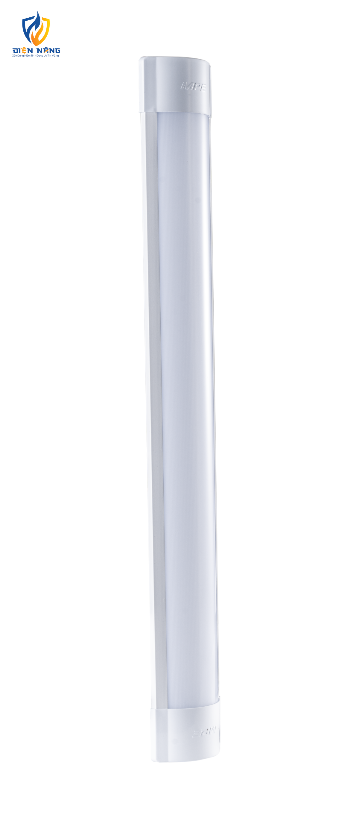 LED Bán Nguyệt thân đèn nhôm-nhựa 18W ánh sáng vàng BN3-18V - anh 3
