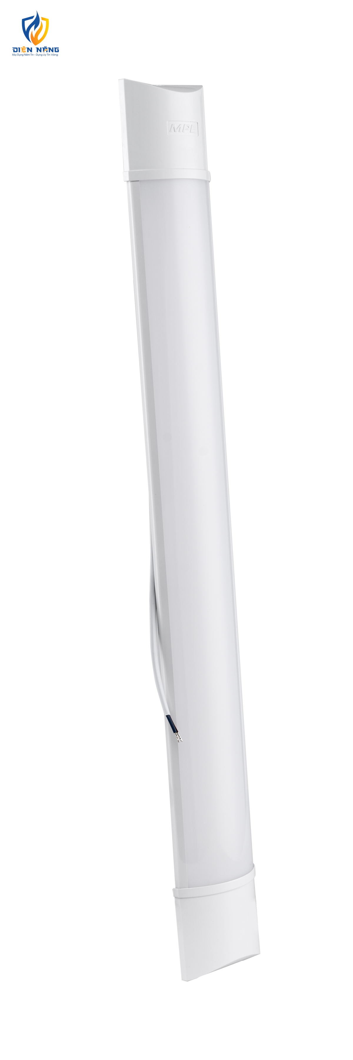 LED Bán Nguyệt thân đèn nhựa 18W ánh sáng vàng BN2-18V - anh 2