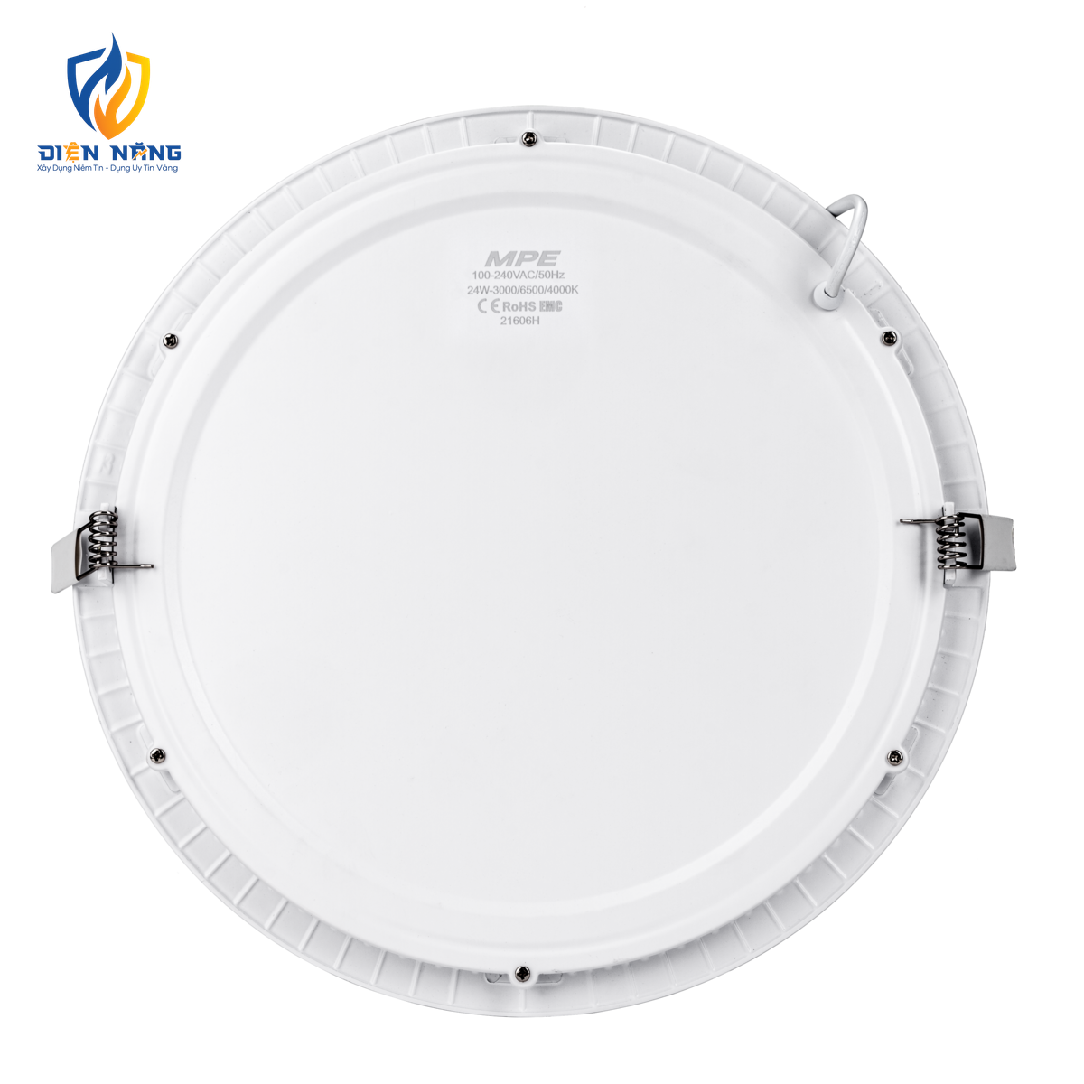 LED Panel âm trần nhôm mặt tròn 24W - 3 chế độ màu RPL-24/3C - anh 3