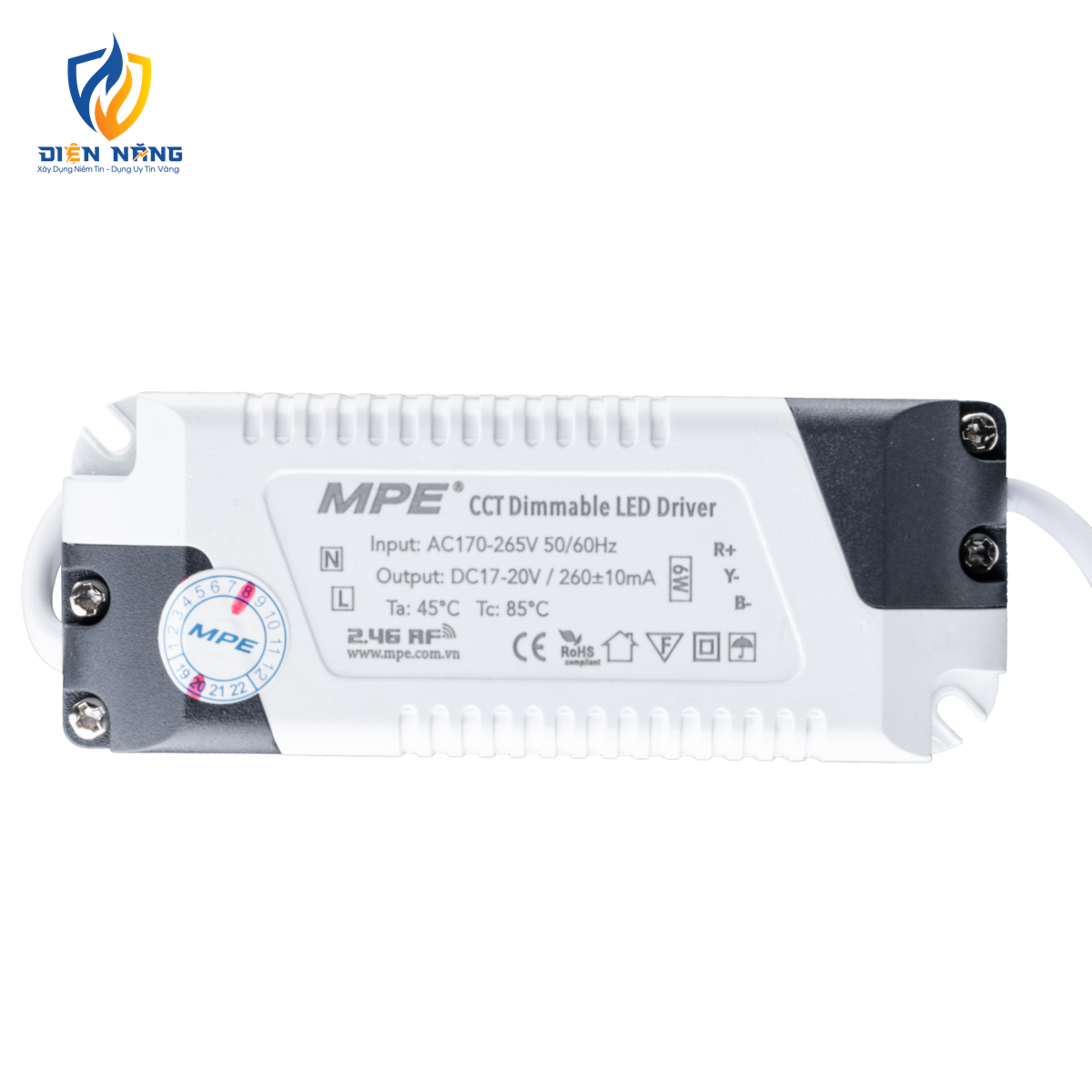 LED Panel âm trần nhôm mặt tròn 6W - 3 chế độ màu RPL-6/3C - anh 4