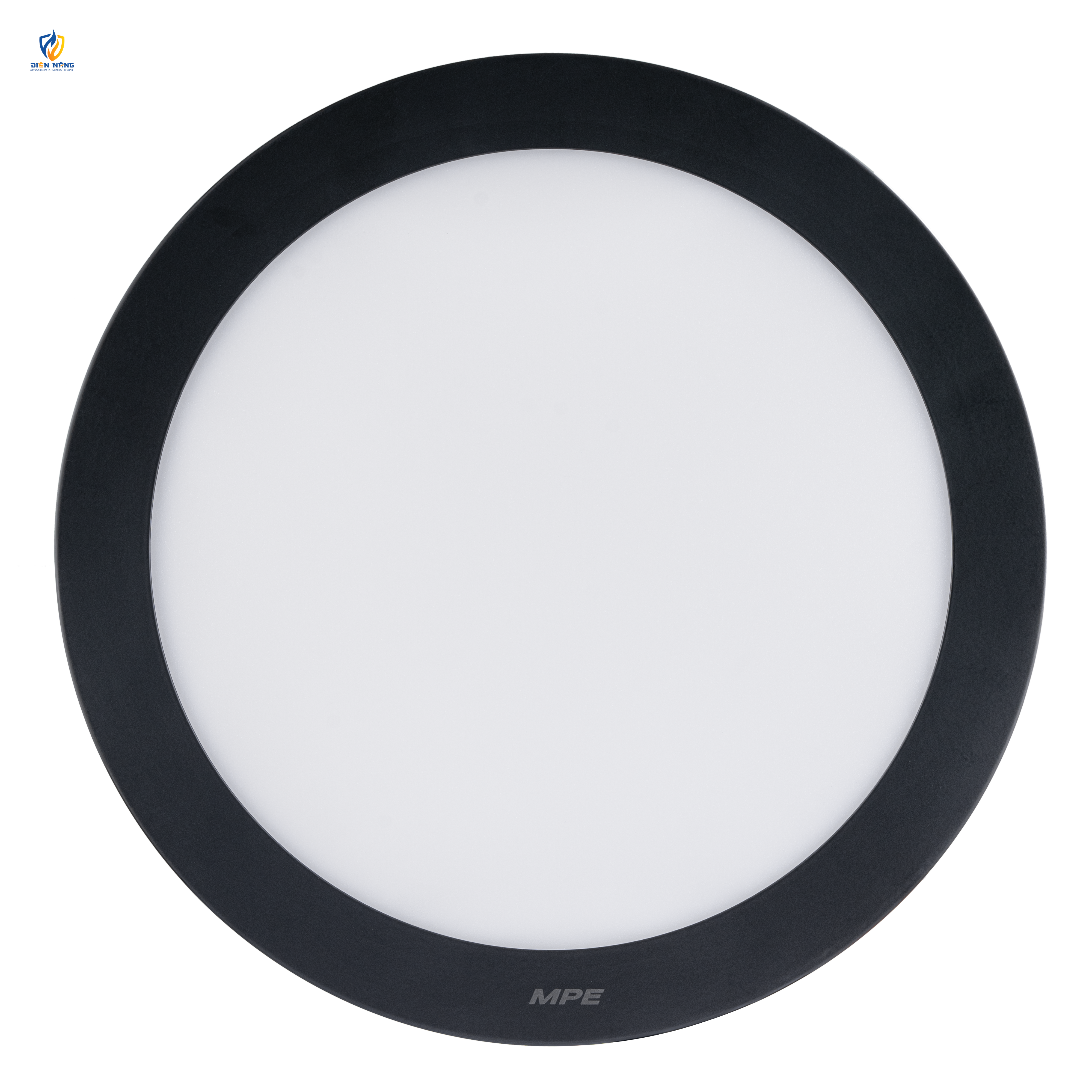LED Panel ốp nổi nhựa đen, mặt tròn 18W - 3 chế độ màu SRPLB2-18/3C - anh 2
