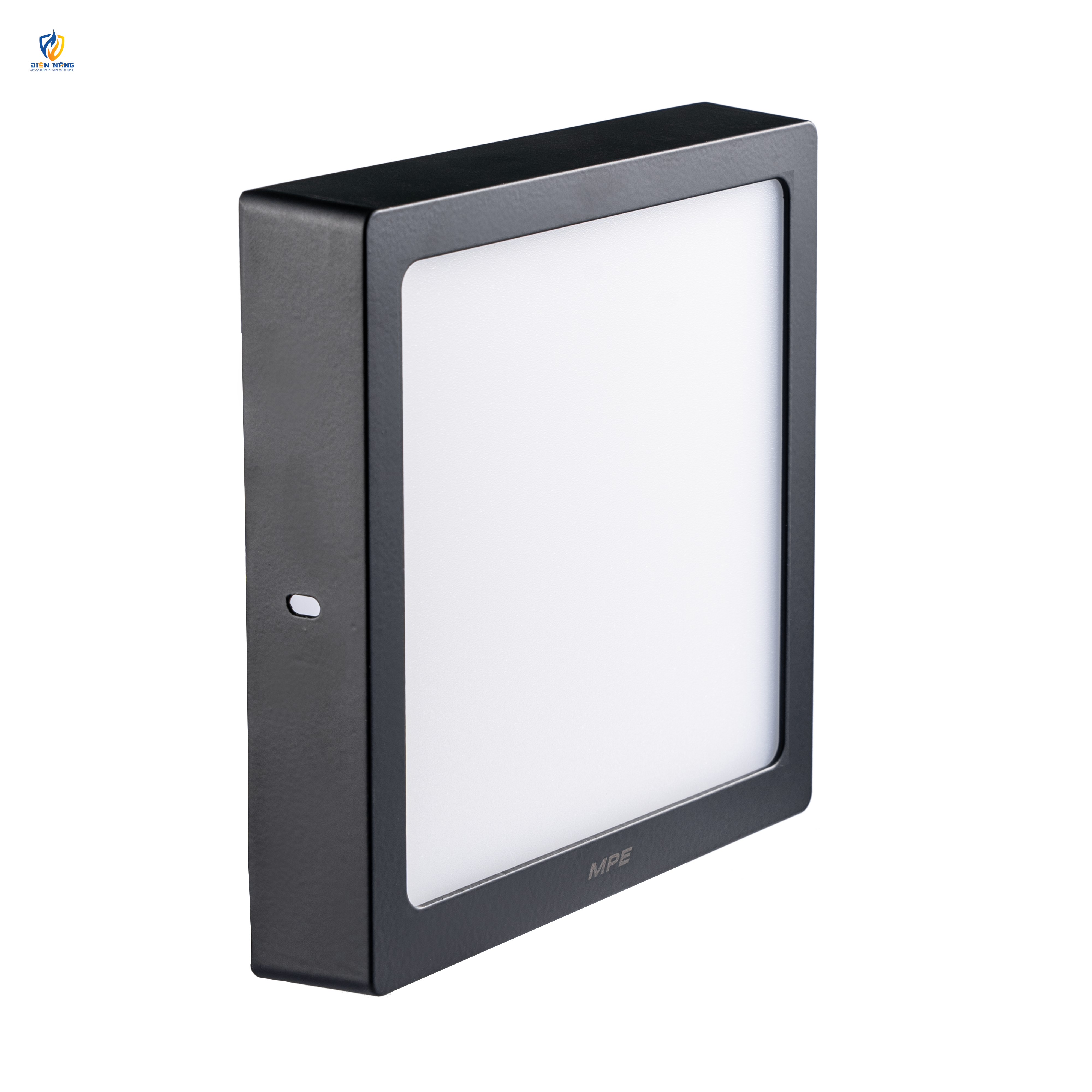 LED Panel ốp nổi nhựa đen, mặt vuông 24W ánh sáng trắng SSPLB2-24T