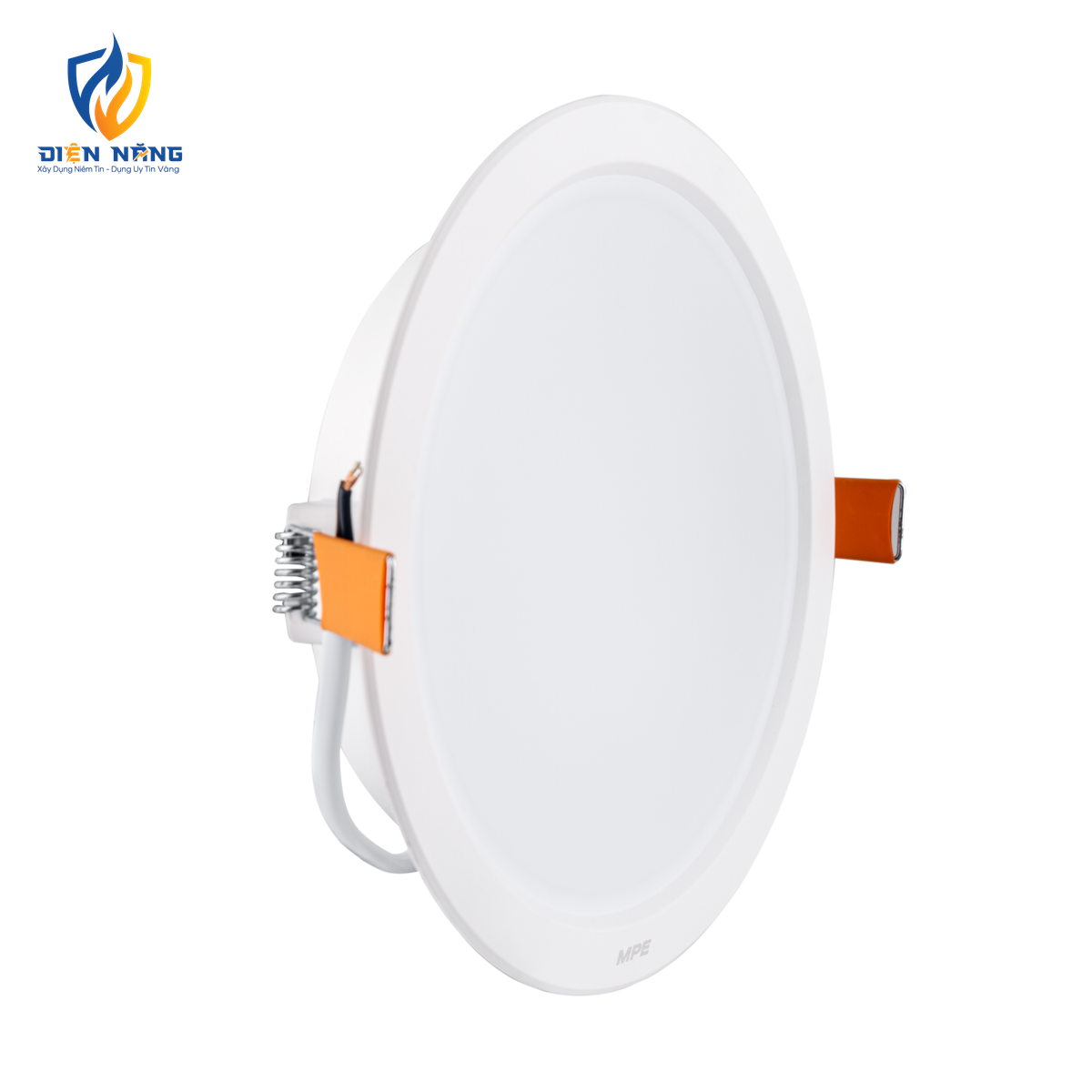LED Downlight âm trần nhựa 12W ánh sáng trung tính DLE-12N - anh 2
